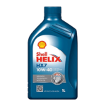 Aceite Shell 10w40 HX7 Aceite ideal para realizar un cambio de aceite con filtro