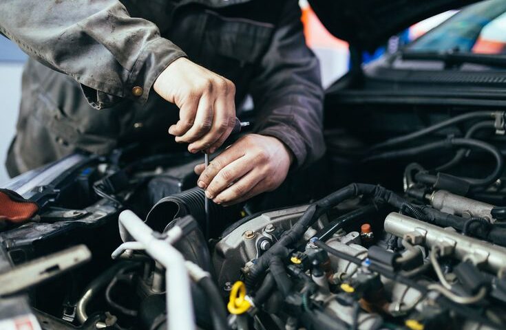 Taller mecánico automotriz